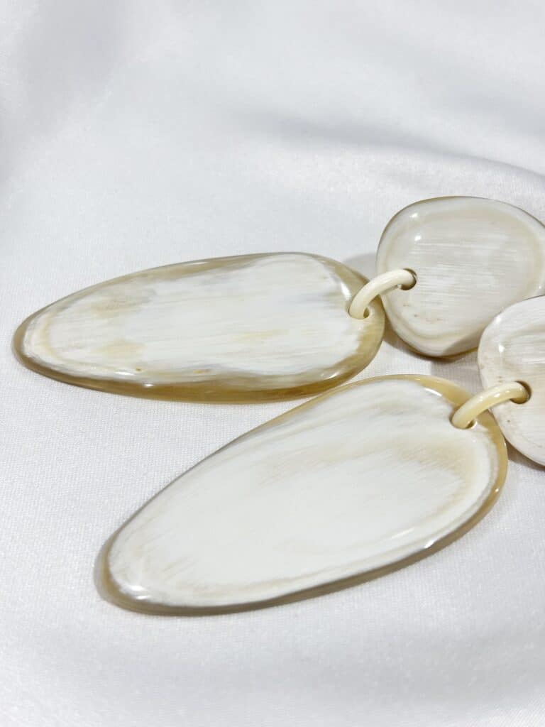 boucles d'oreilles soyang corne sohaia bijoux