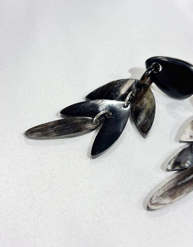 boucles d'oreilles soyang corne sohaia bijoux