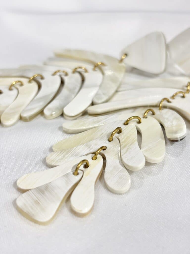 boucles d'oreilles soyang corne sohaia bijoux