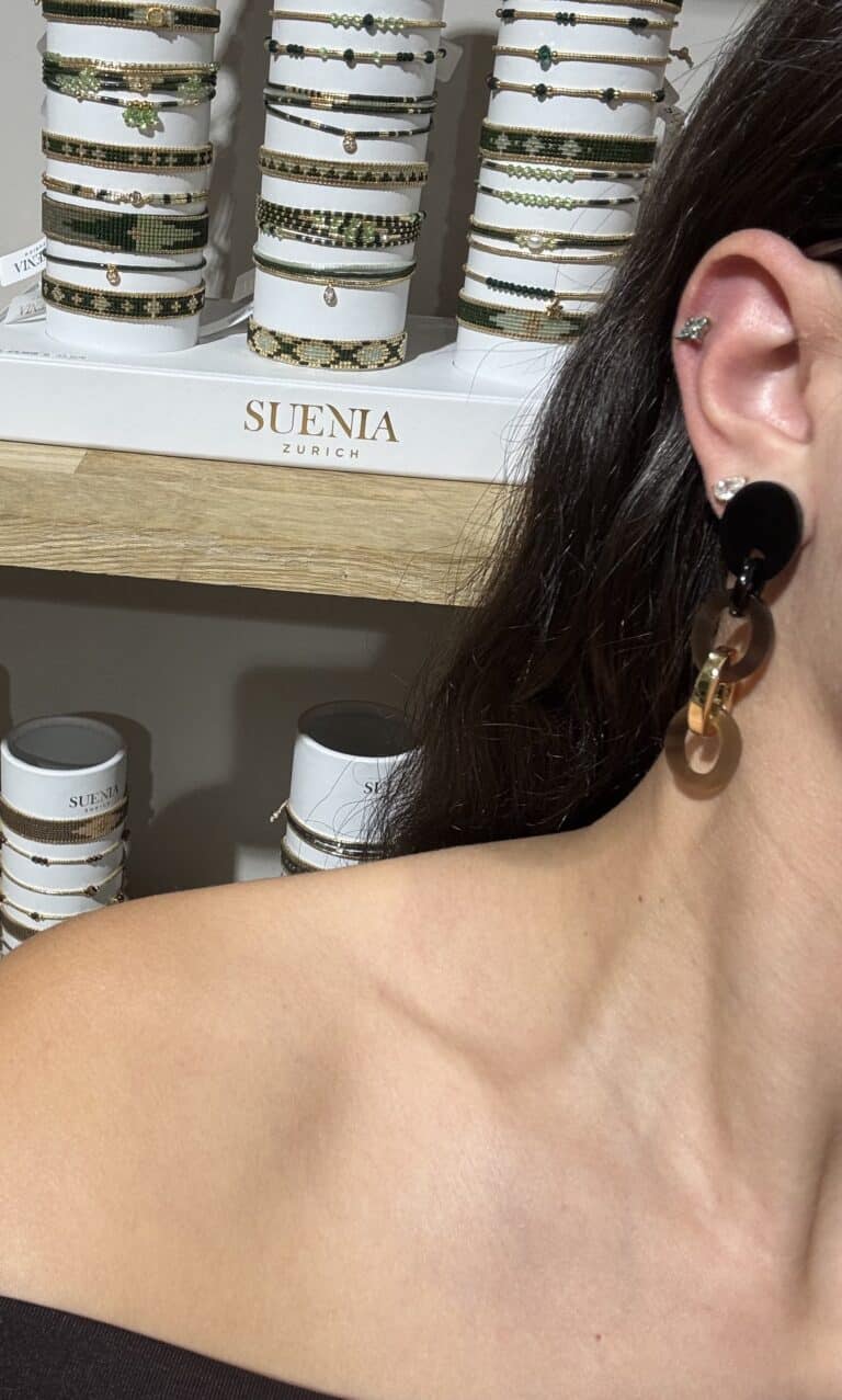 boucles d'oreilles soyang corne sohaia bijoux