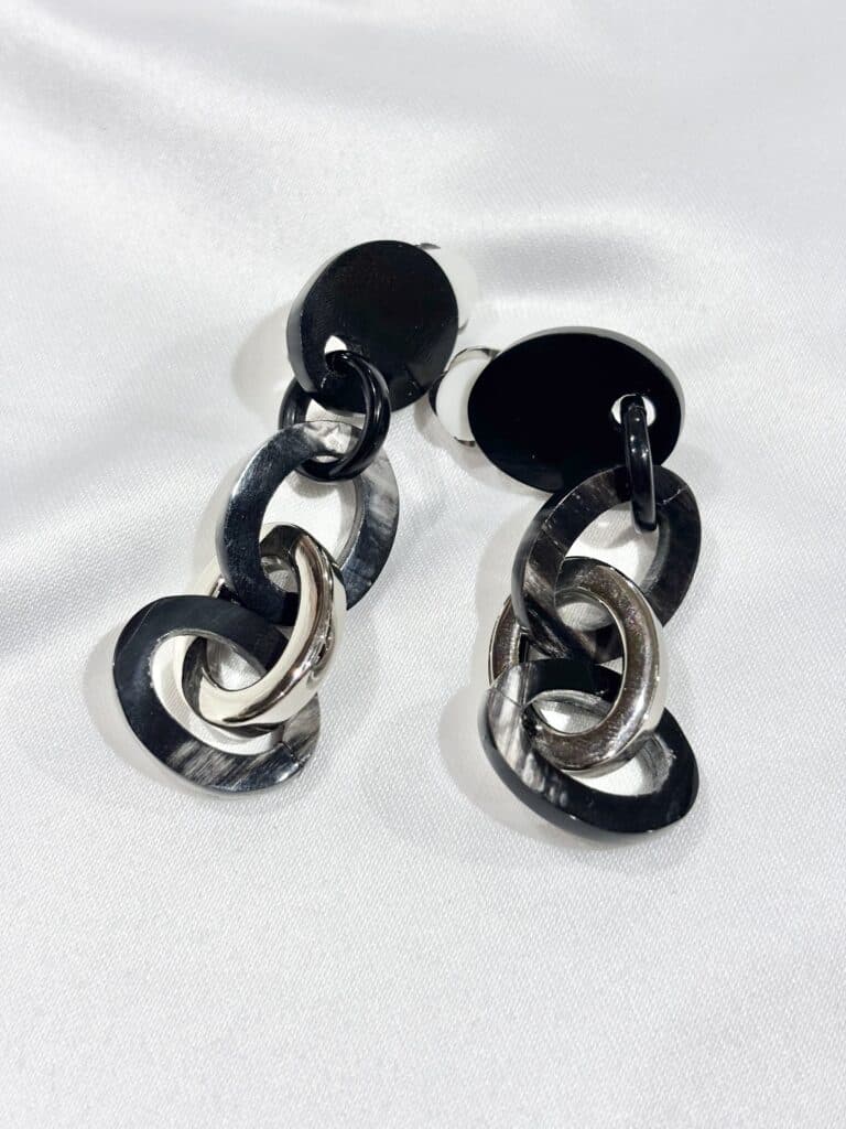 boucles d'oreilles soyang corne sohaia bijoux