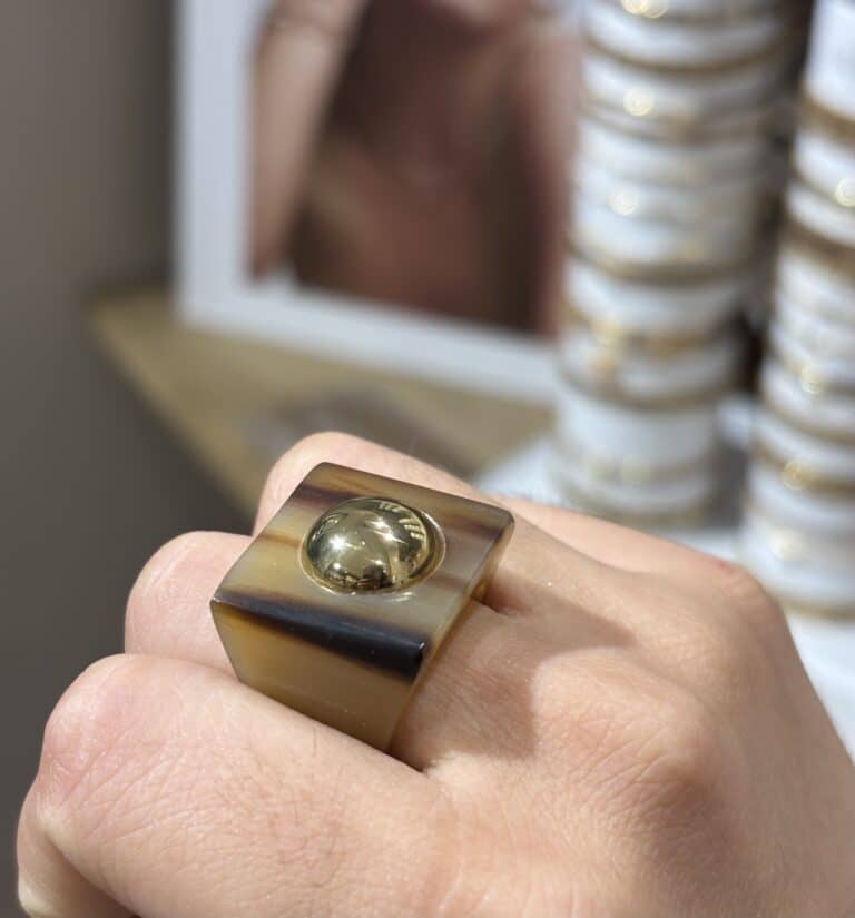 bague soyang corne sohaia bijoux