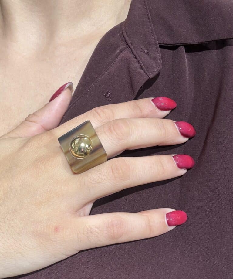 bague soyang corne sohaia bijoux