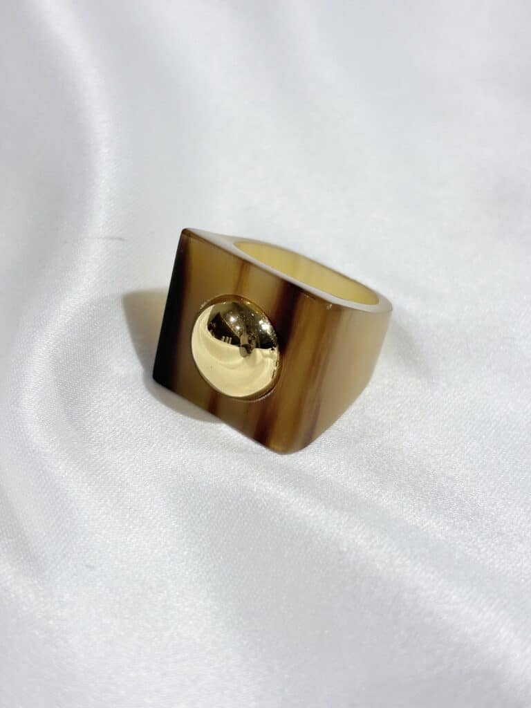 bague soyang corne sohaia bijoux