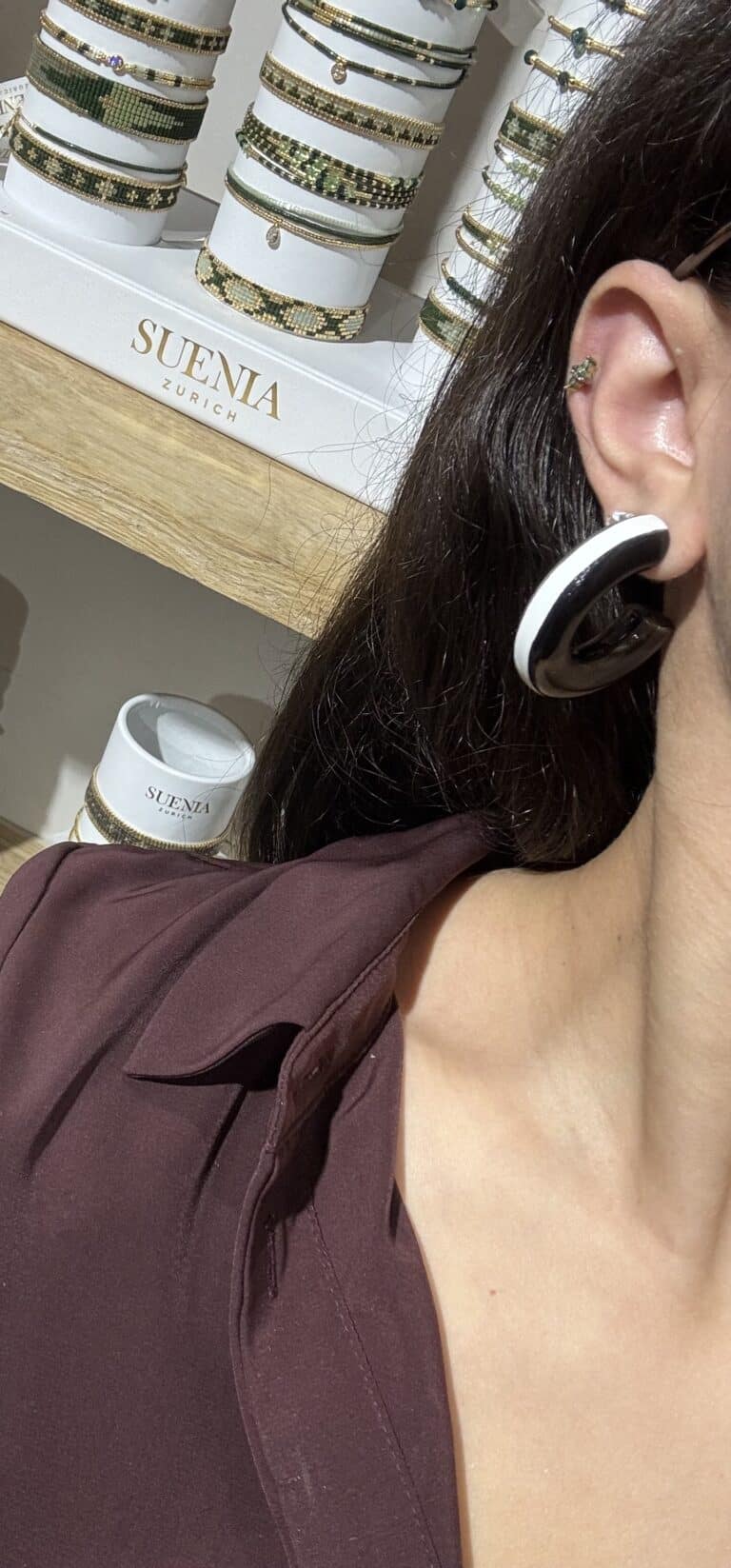 boucles d'oreilles soyang corne sohaia bijoux