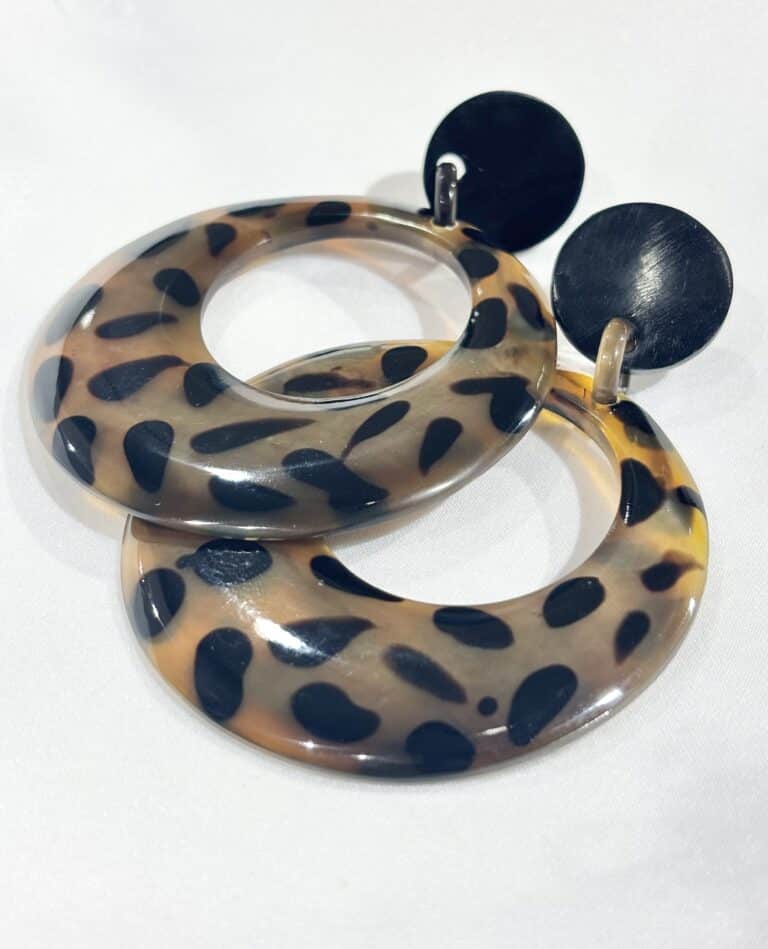 boucles d'oreilles soyang corne sohaia bijoux