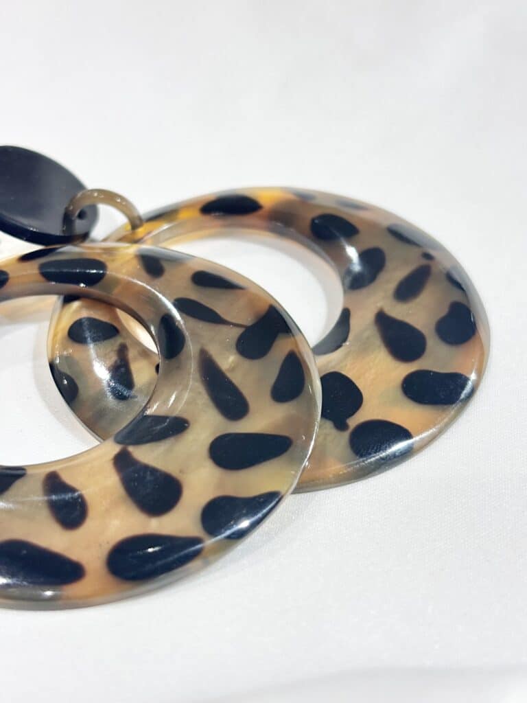 boucles d'oreilles soyang corne sohaia bijoux
