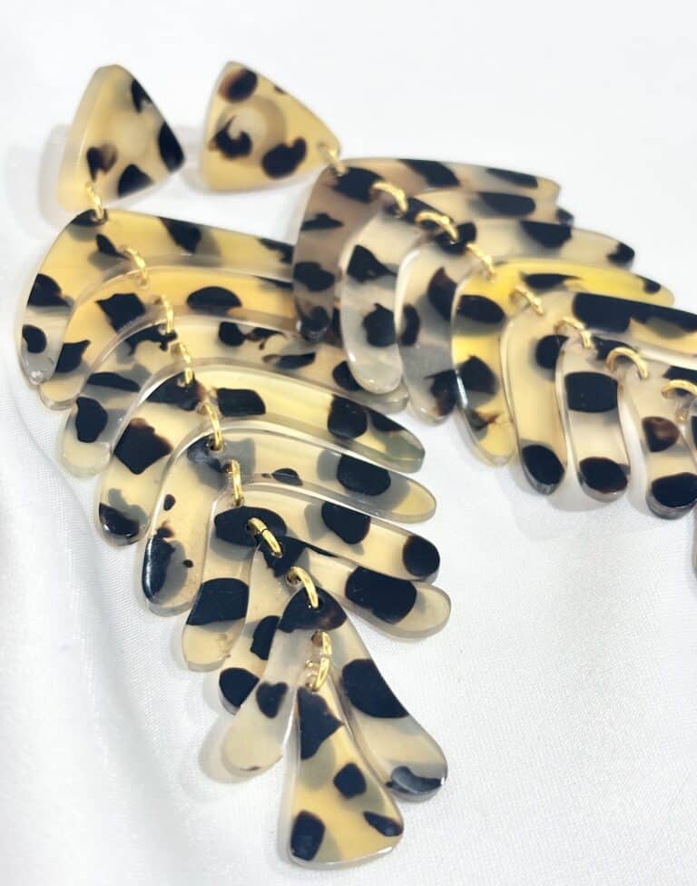 boucles d'oreilles soyang corne sohaia bijoux