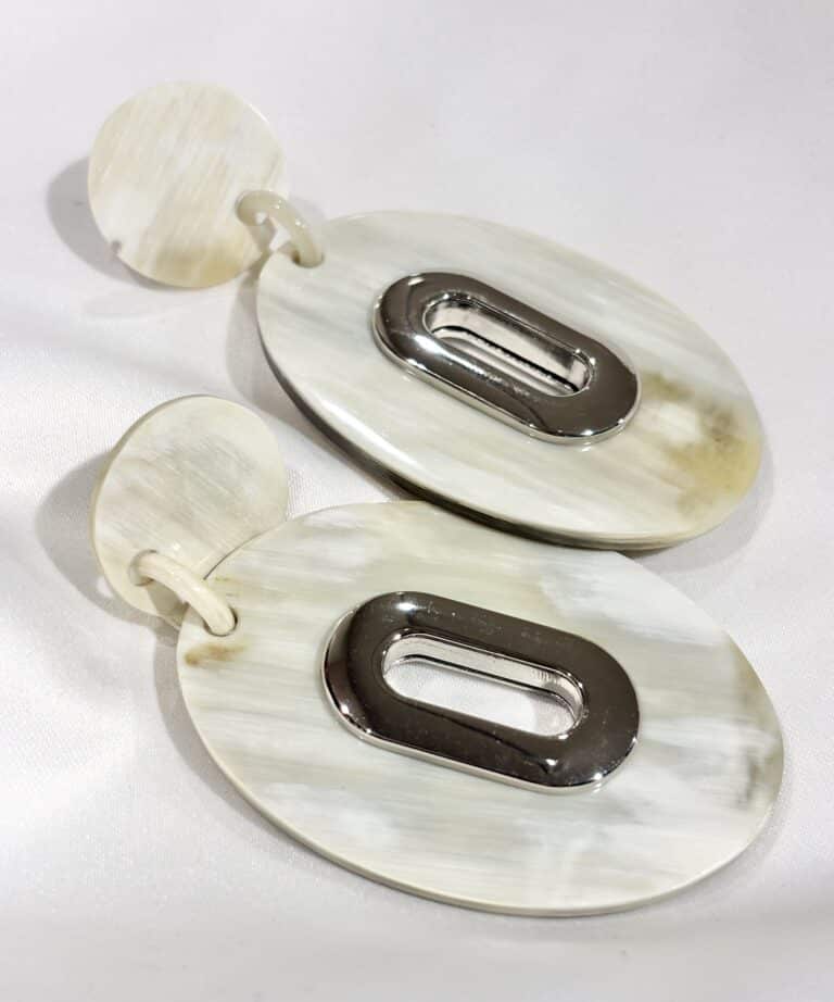 boucles d'oreilles soyang corne sohaia bijoux