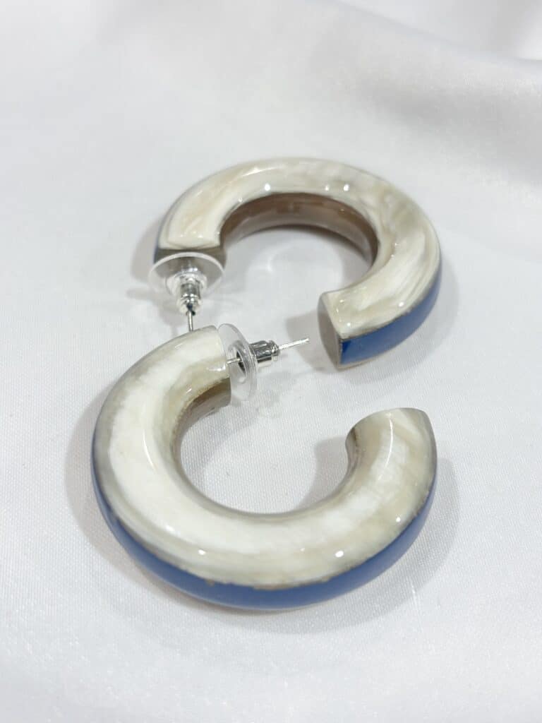 boucles d'oreilles soyang corne sohaia bijoux