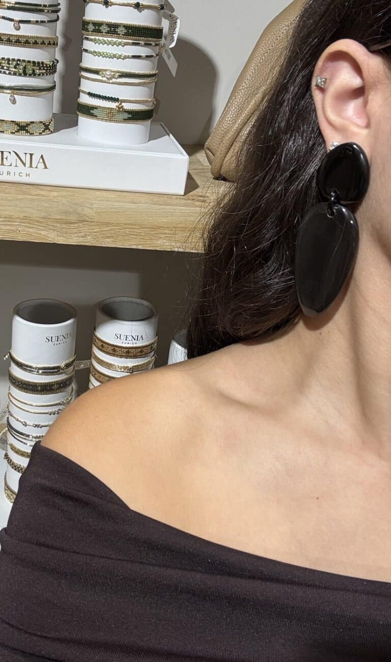 boucles d'oreilles soyang corne sohaia bijoux