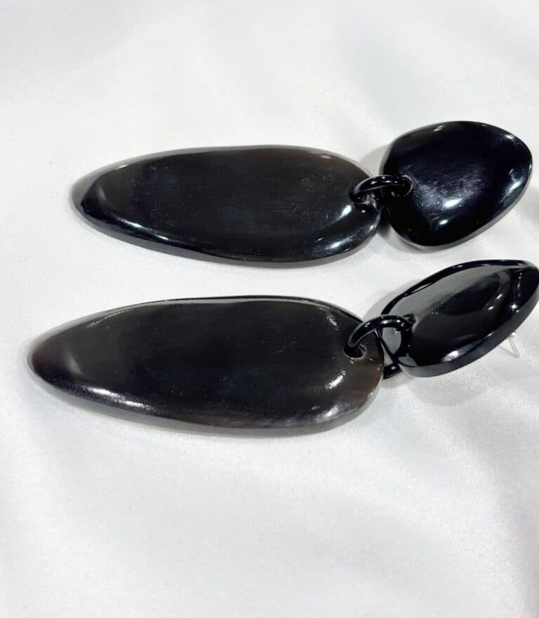 boucles d'oreilles soyang corne sohaia bijoux