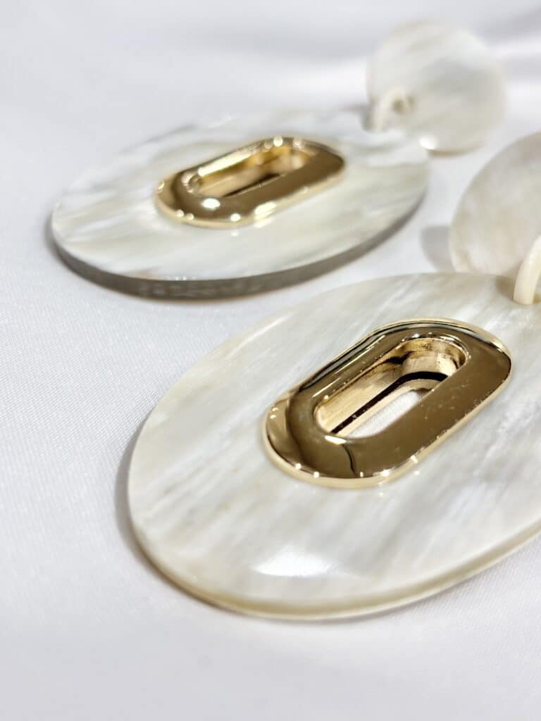 boucles d'oreilles soyang corne sohaia bijoux